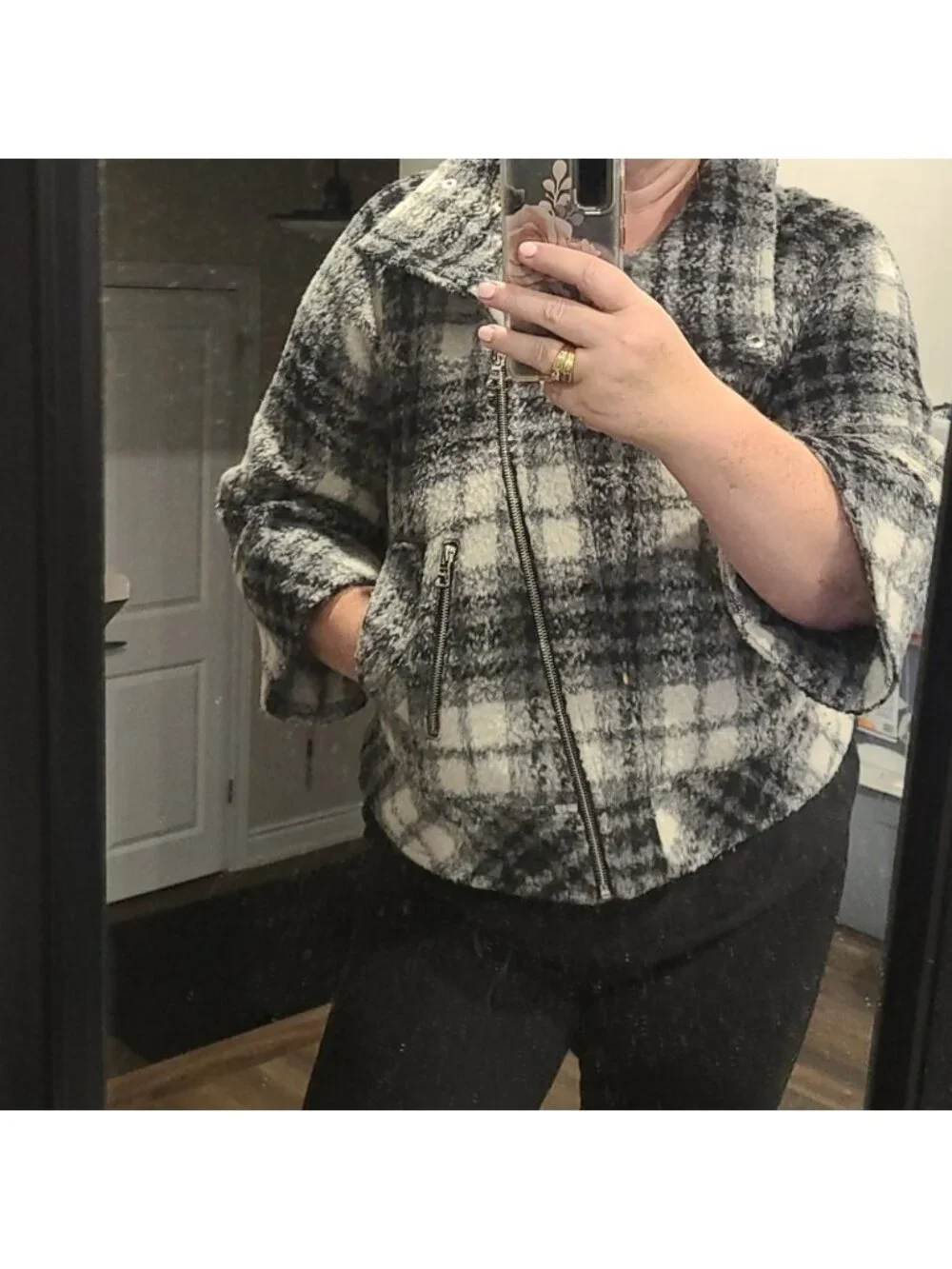 Guess wool blend jacket